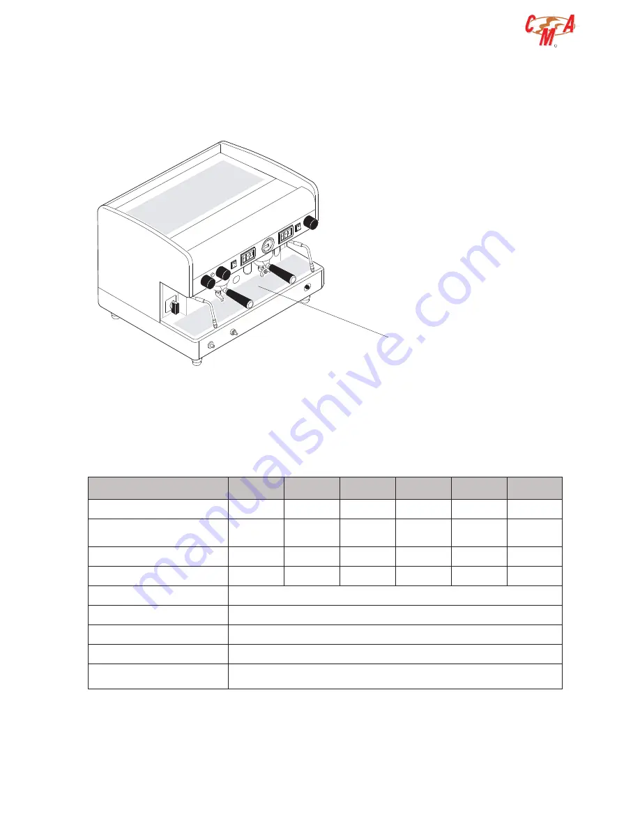 CMA Dishmachines ADRIA series Use And Maintenance Manual Download Page 7