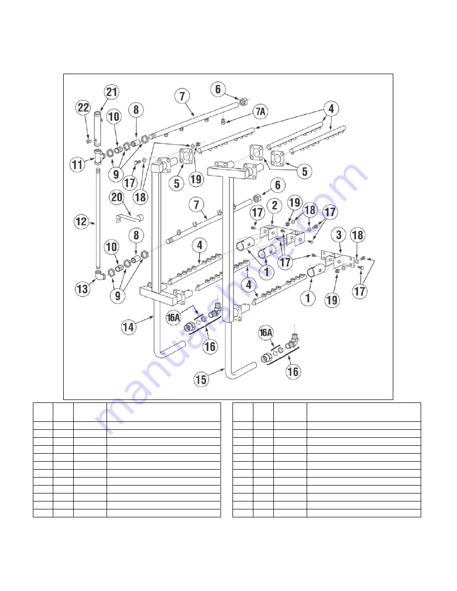 CMA Dishmachines CMA DISHMACHINE Parts Manual Download Page 11