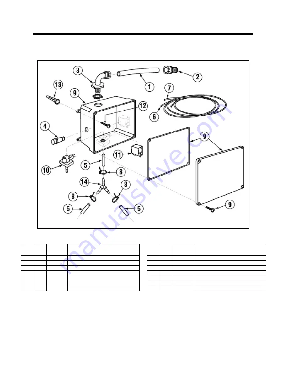 CMA Dishmachines CMA-L-1X Parts Manual Download Page 4