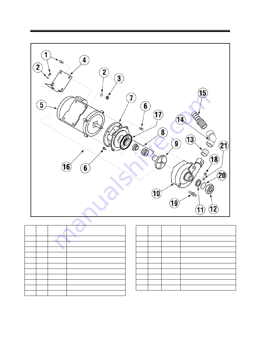 CMA Dishmachines CMA-L-1X Parts Manual Download Page 10