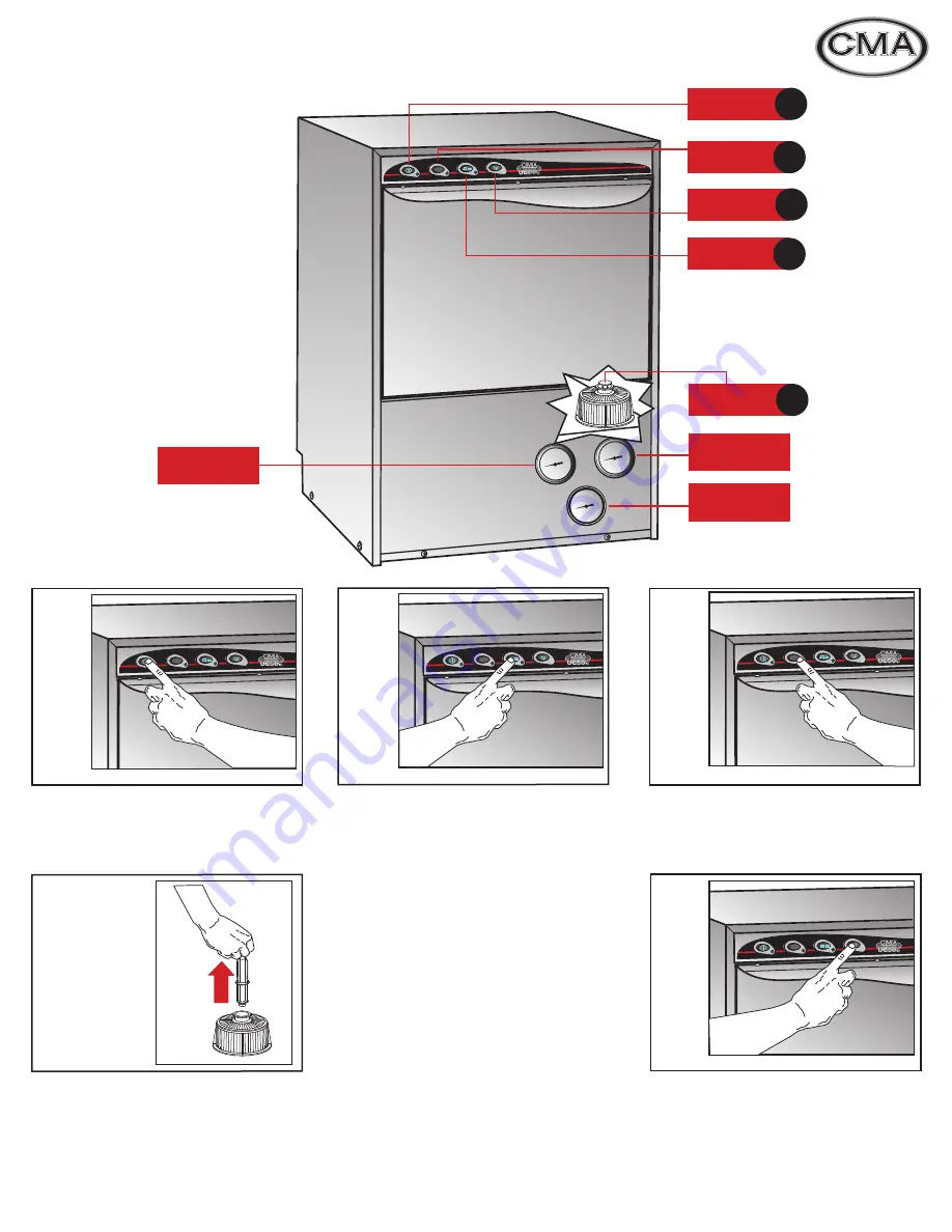 CMA Dishmachines UC50E Скачать руководство пользователя страница 2