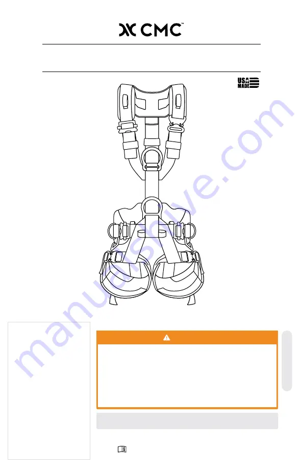 CMC ATOM HARNESS Manual Download Page 1