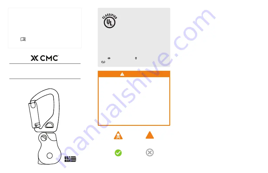 CMC PROSWIVEL Instruction Manual Download Page 1