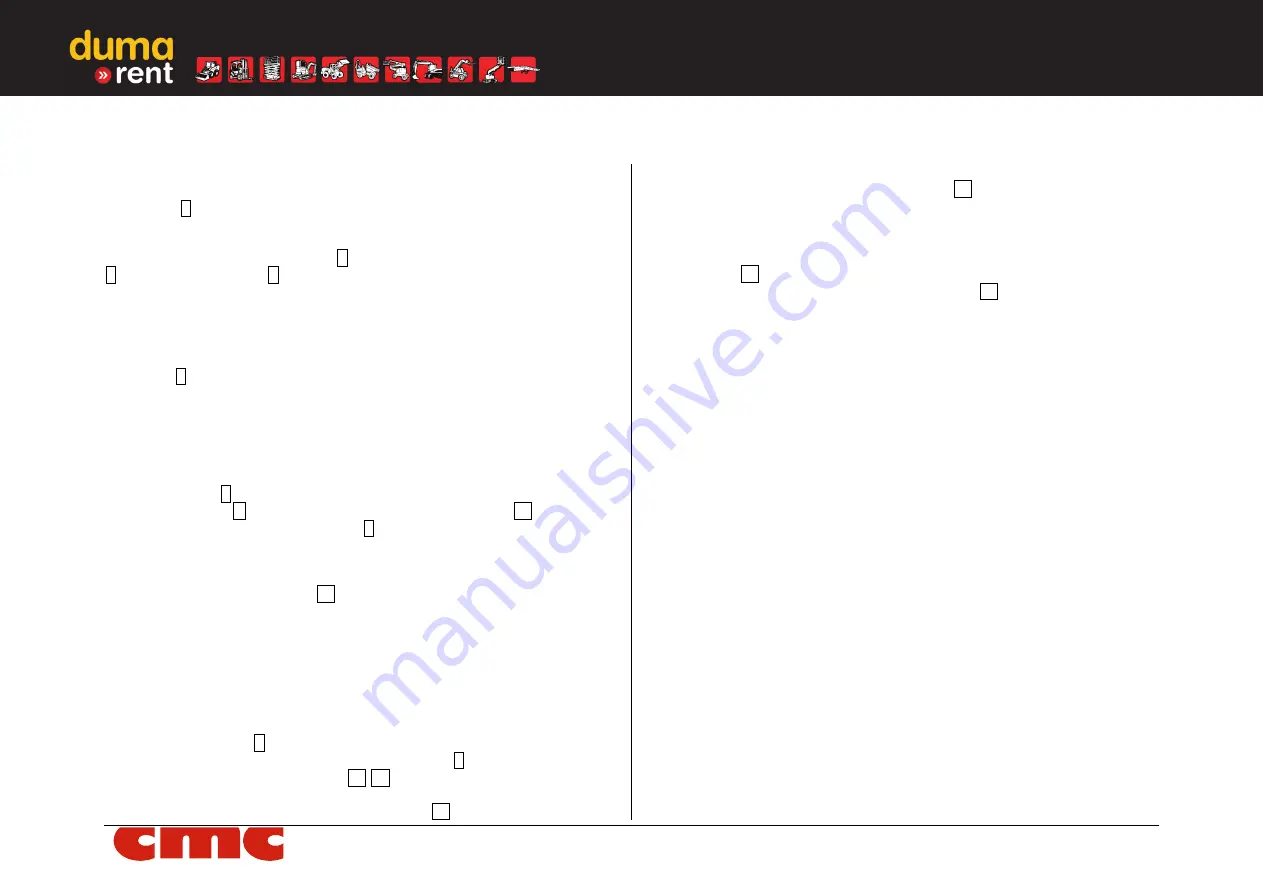 CMC S19HD PRO Use And Maintenance Manual Download Page 10