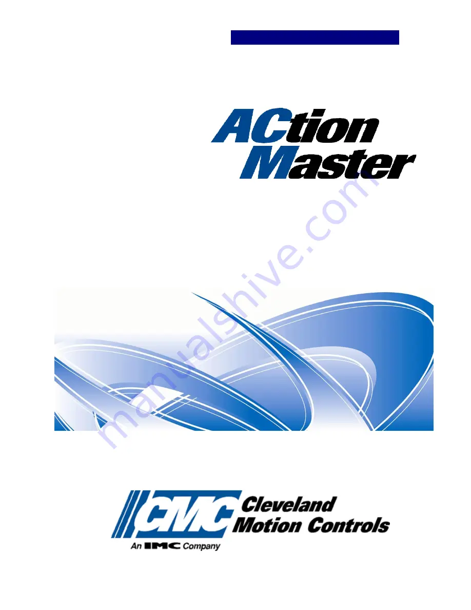 CMC SV008ACtionMaster-2 Installation And Operating Instructions Manual Download Page 1