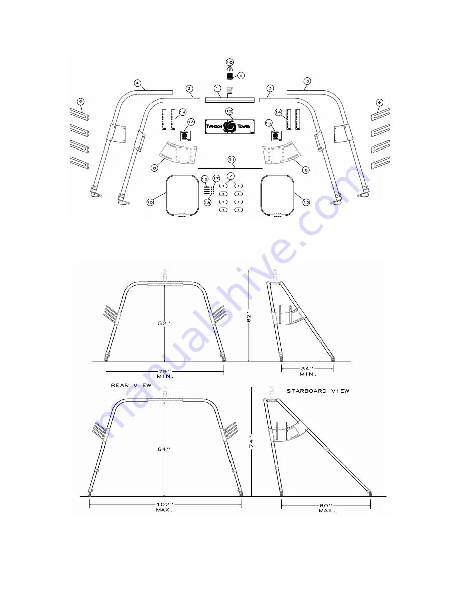 CMC Typhoon Tower Owner'S Manual Download Page 3