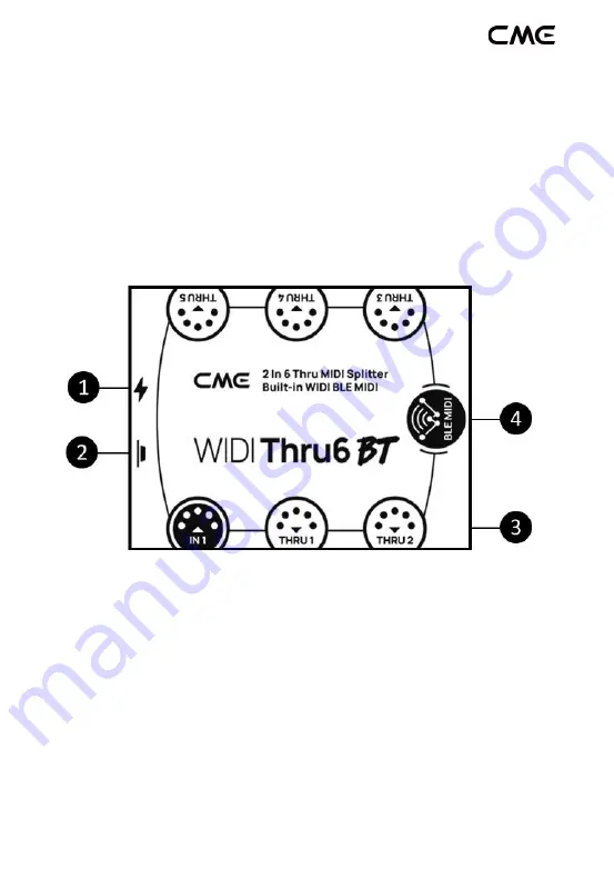 CMC WIDI THRU6 BT User Manual Download Page 4