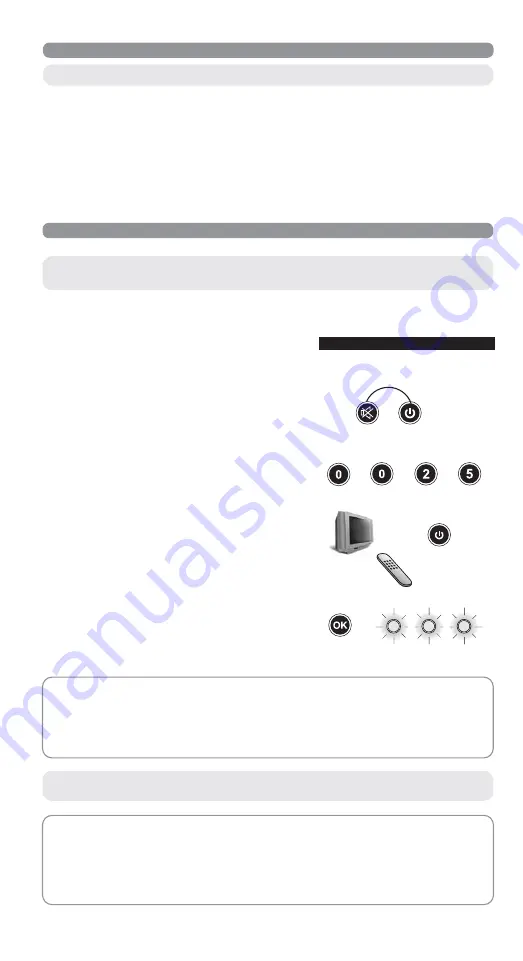 CME CONTROL TV 100 Instructions And Codes Download Page 9