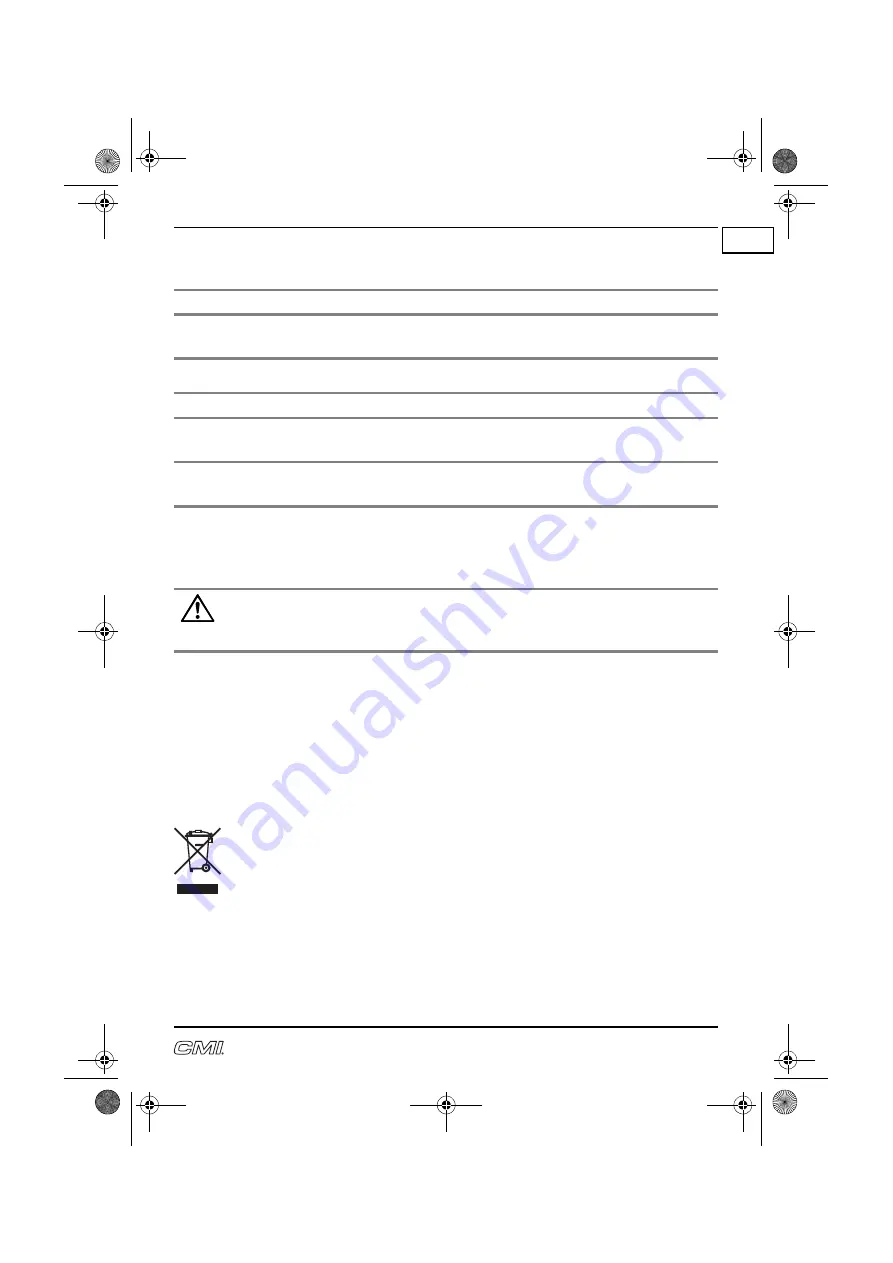 CMi 462298 Operating Instructions Manual Download Page 183