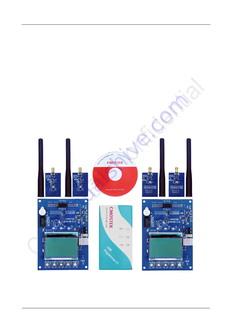 CMOSTEK CMT2110A Скачать руководство пользователя страница 4