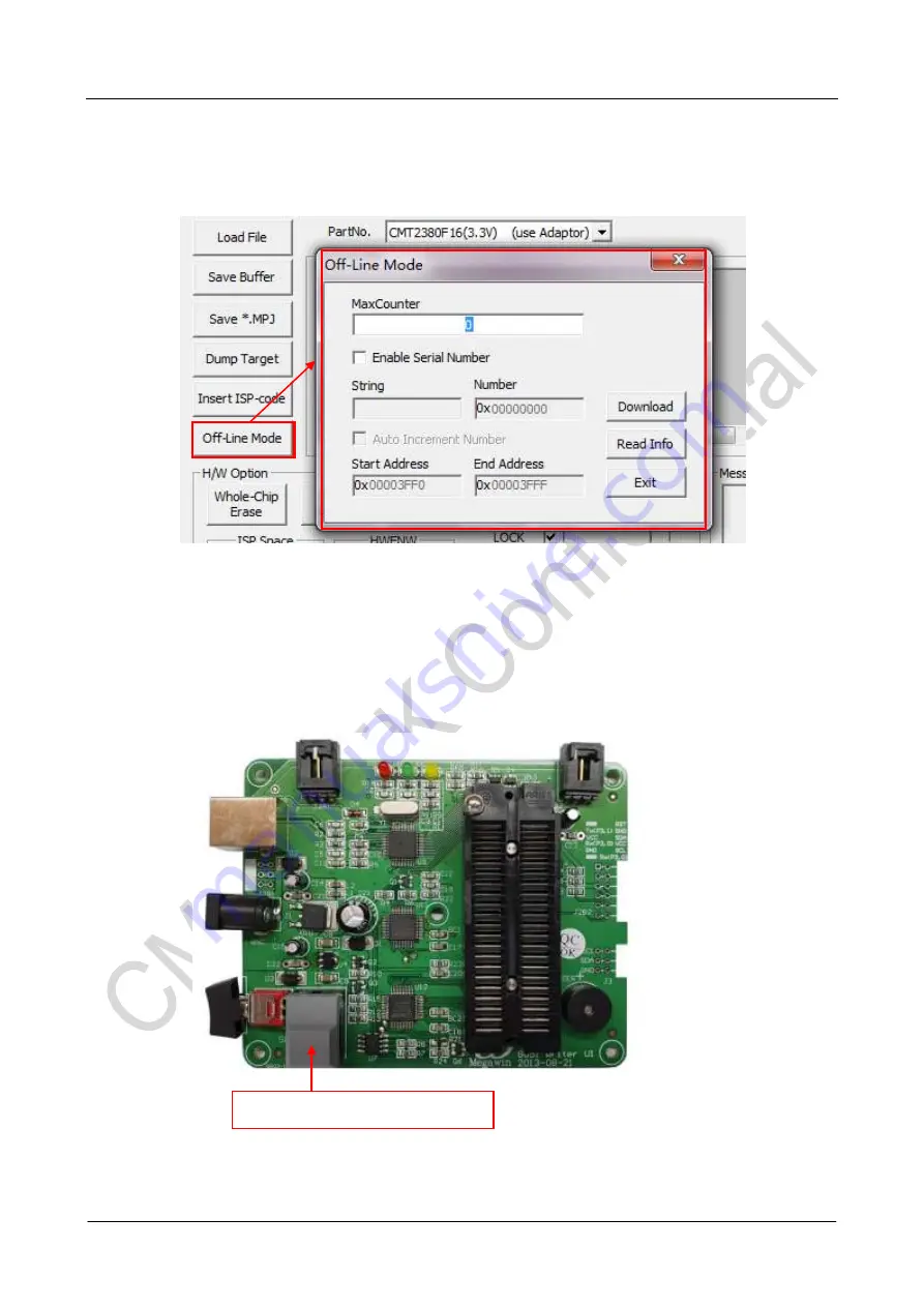 CMOSTEK CMT2380F16 Operation Manual Download Page 14