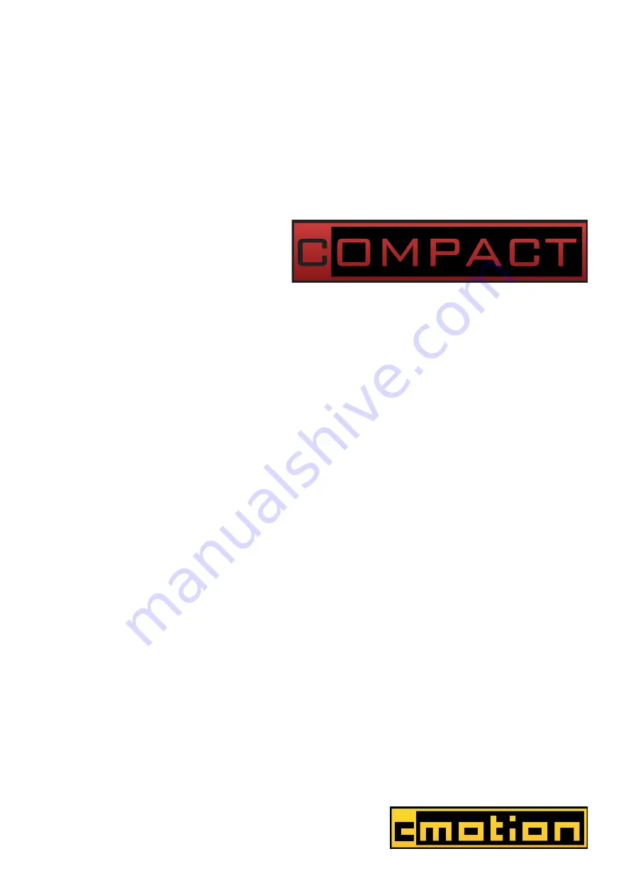 cmotion compactLCS User Manual Download Page 1