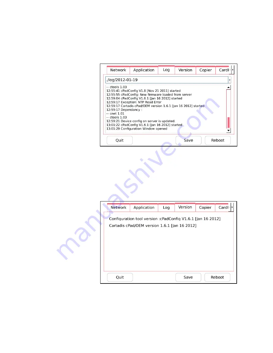 CMS cPAD Configuration Manual Download Page 8