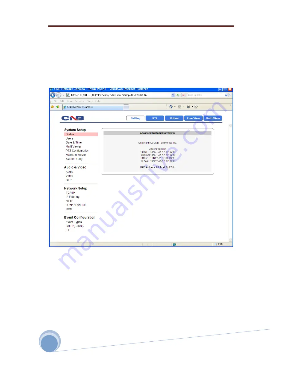 CNB IS2765N Installation And Operation Manual Download Page 45