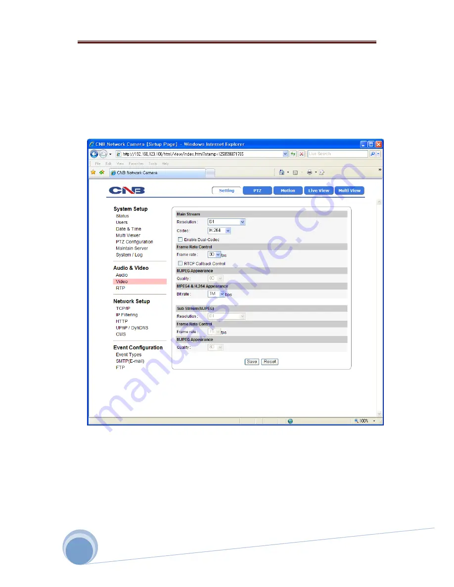 CNB IS2765N Installation And Operation Manual Download Page 61