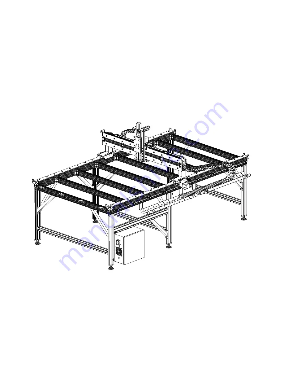 CNC Router Parts CRP4896 Assembly Instructions Manual Download Page 1