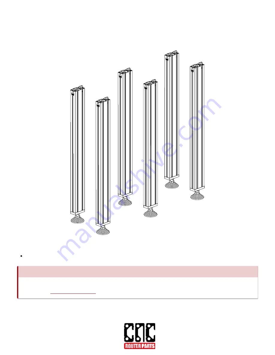 CNC Router Parts CRP4896 Assembly Instructions Manual Download Page 19