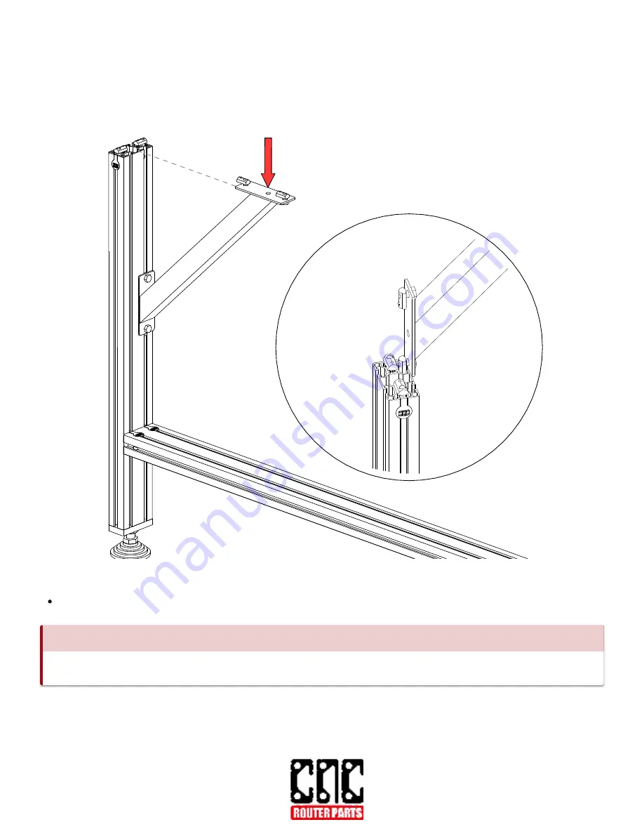 CNC Router Parts CRP4896 Assembly Instructions Manual Download Page 24