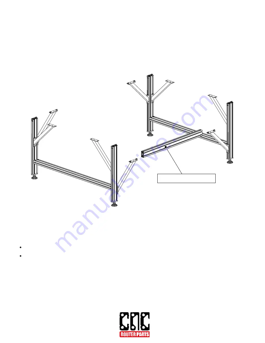 CNC Router Parts CRP4896 Assembly Instructions Manual Download Page 28