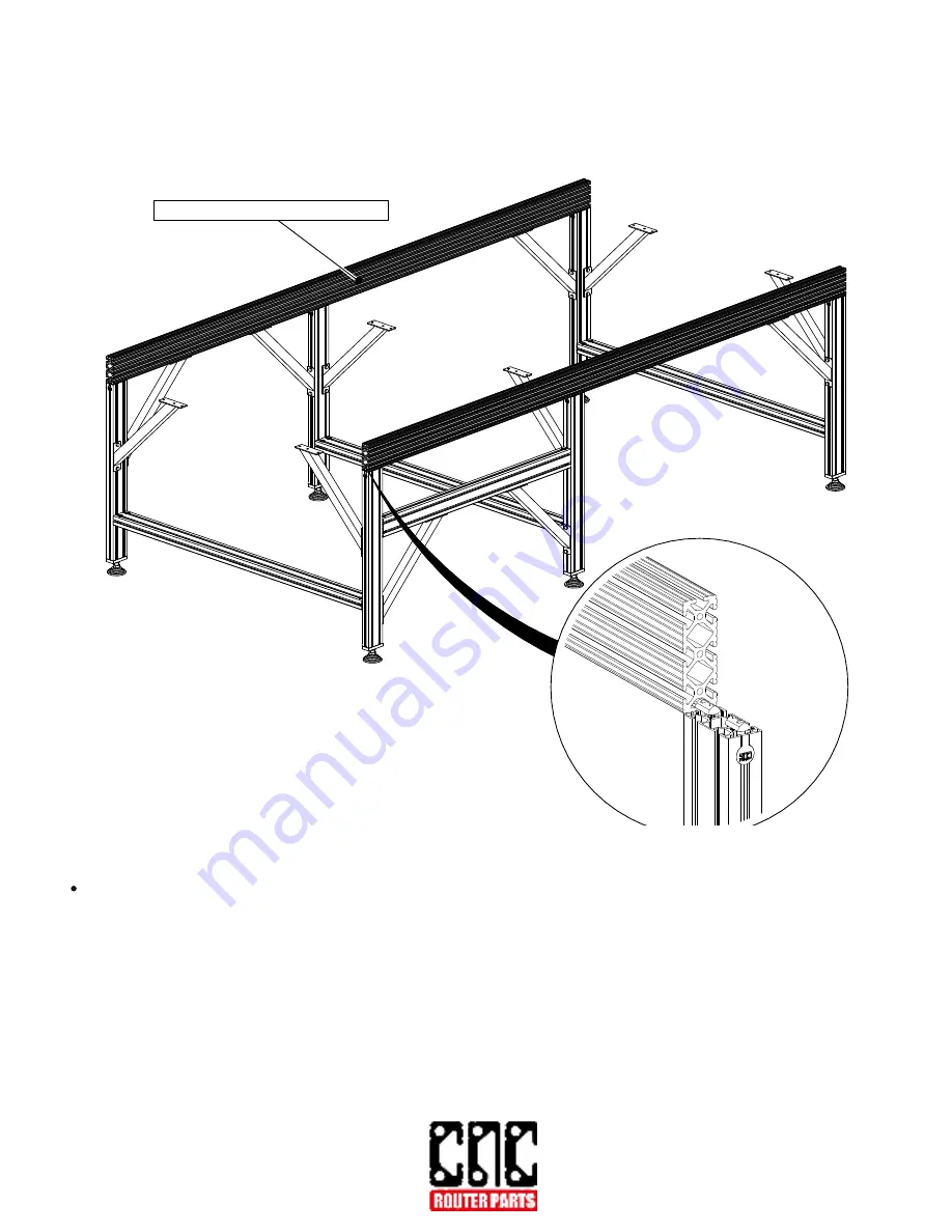 CNC Router Parts CRP4896 Assembly Instructions Manual Download Page 35