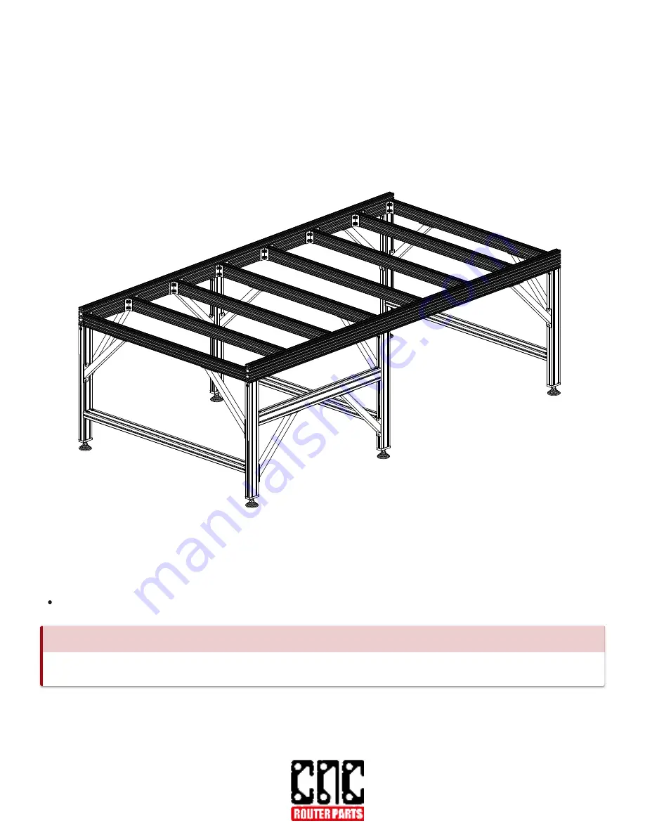 CNC Router Parts CRP4896 Assembly Instructions Manual Download Page 40