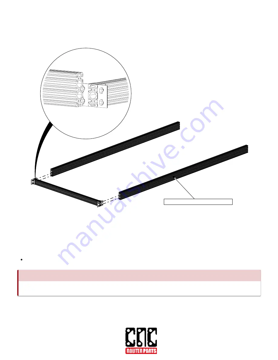 CNC Router Parts CRP4896 Assembly Instructions Manual Download Page 50