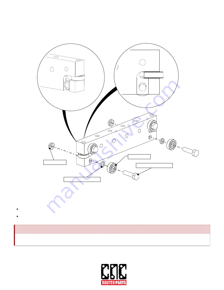 CNC Router Parts CRP4896 Assembly Instructions Manual Download Page 75