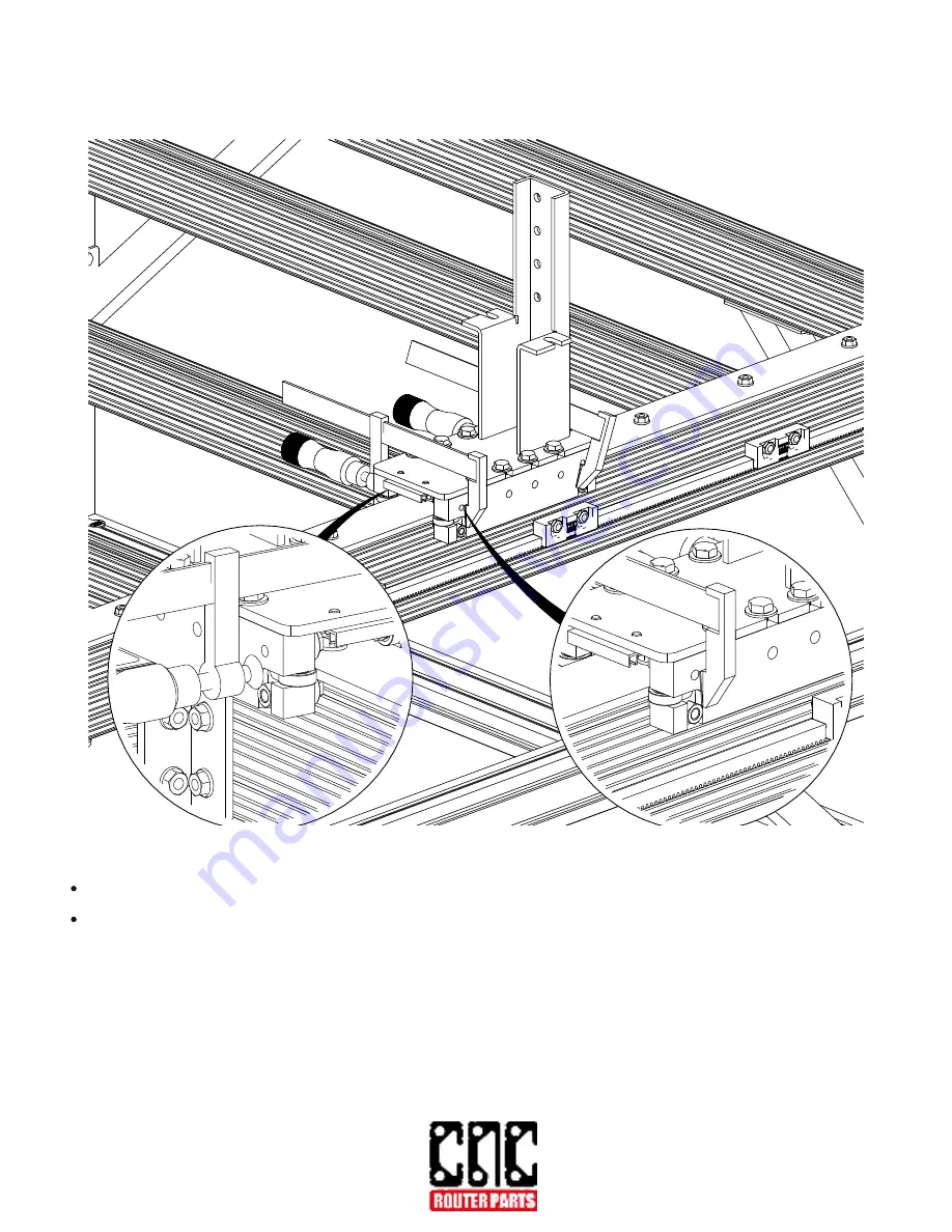 CNC Router Parts CRP4896 Assembly Instructions Manual Download Page 85