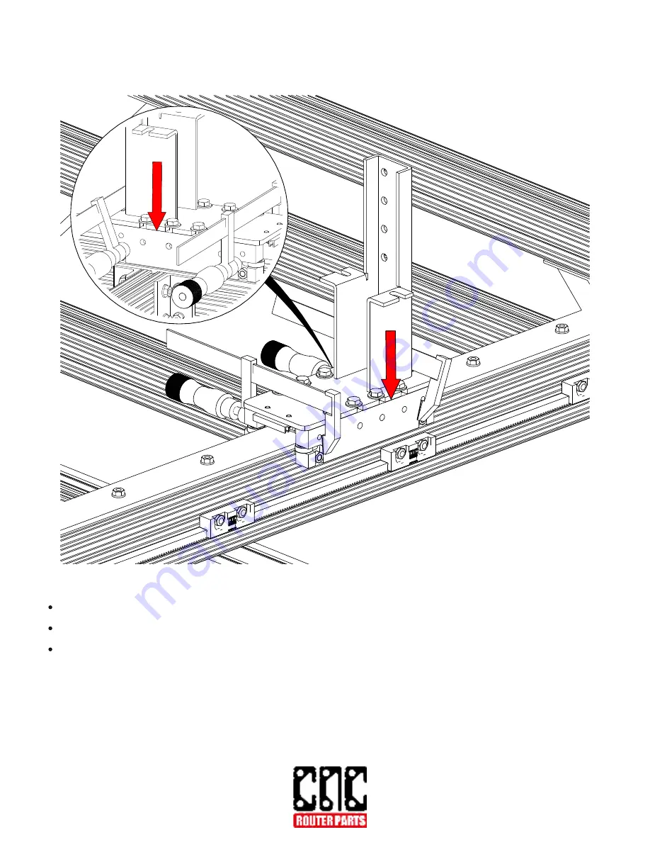 CNC Router Parts CRP4896 Assembly Instructions Manual Download Page 86