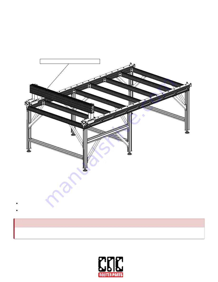 CNC Router Parts CRP4896 Assembly Instructions Manual Download Page 95