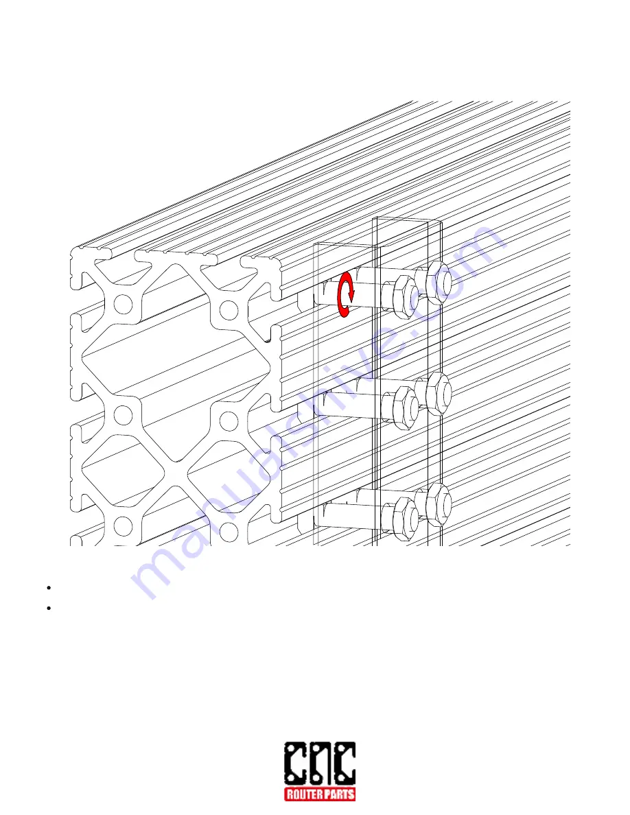 CNC Router Parts CRP4896 Assembly Instructions Manual Download Page 98