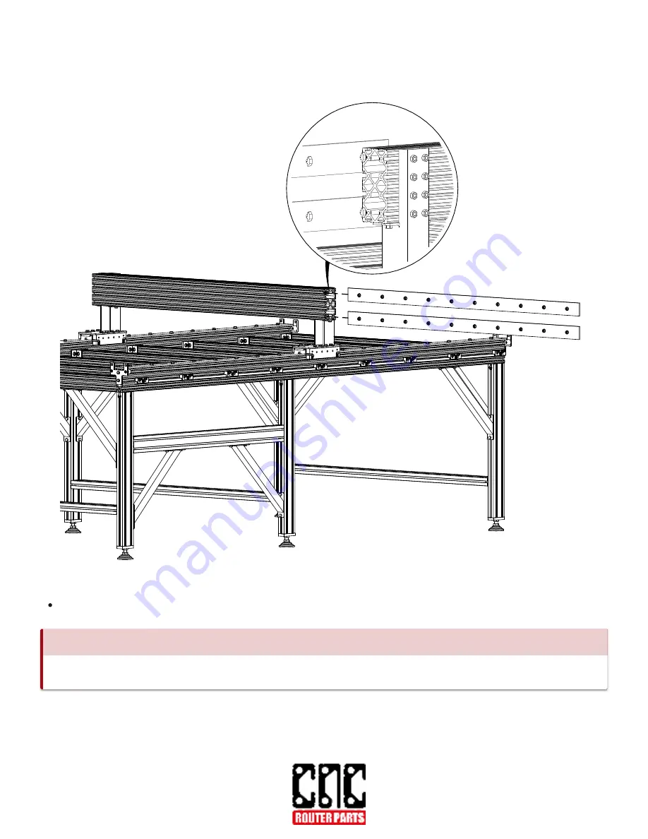 CNC Router Parts CRP4896 Assembly Instructions Manual Download Page 107