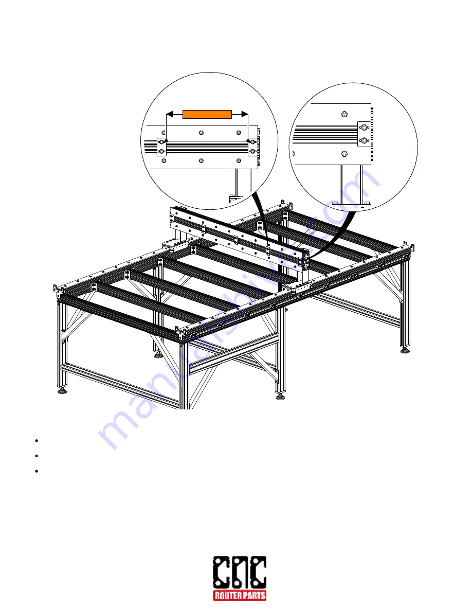 CNC Router Parts CRP4896 Assembly Instructions Manual Download Page 111