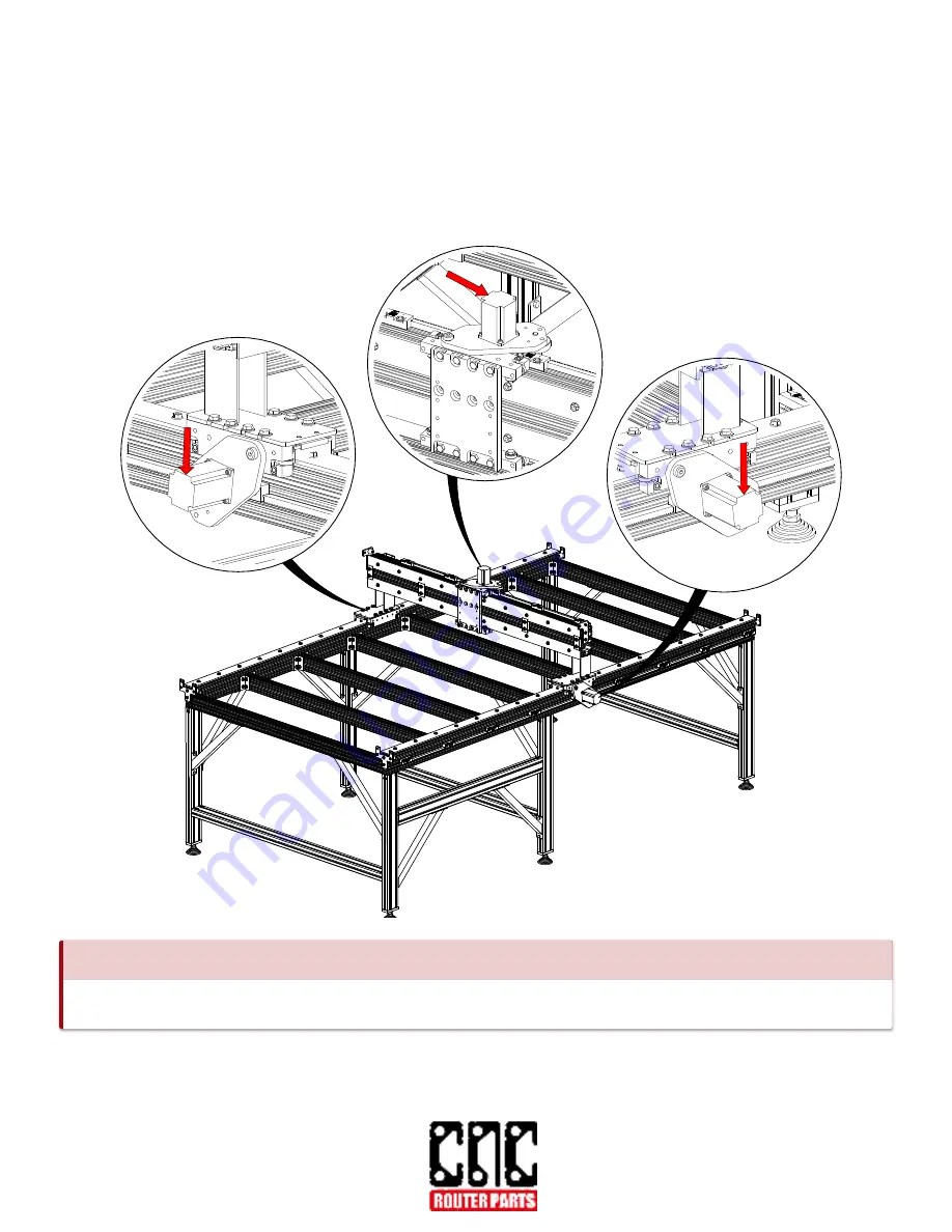 CNC Router Parts CRP4896 Assembly Instructions Manual Download Page 158