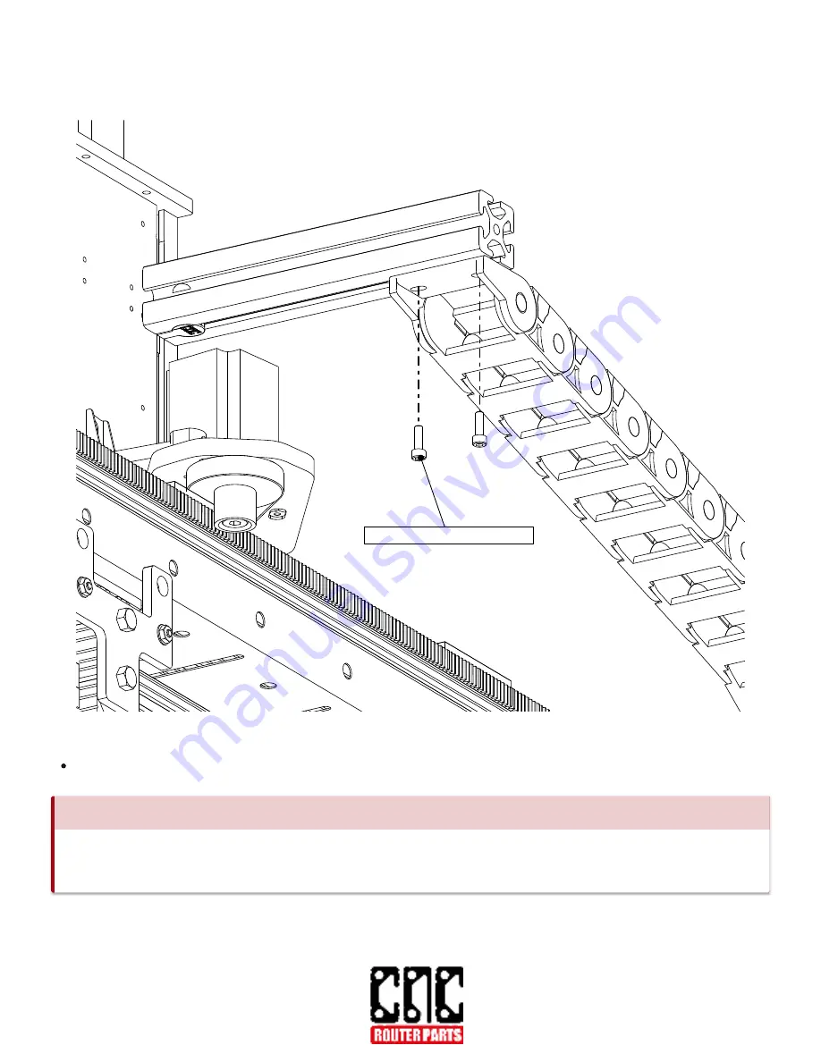 CNC Router Parts CRP4896 Assembly Instructions Manual Download Page 207