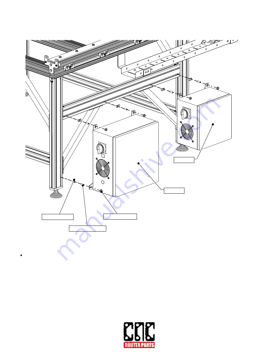 CNC Router Parts CRP4896 Assembly Instructions Manual Download Page 217