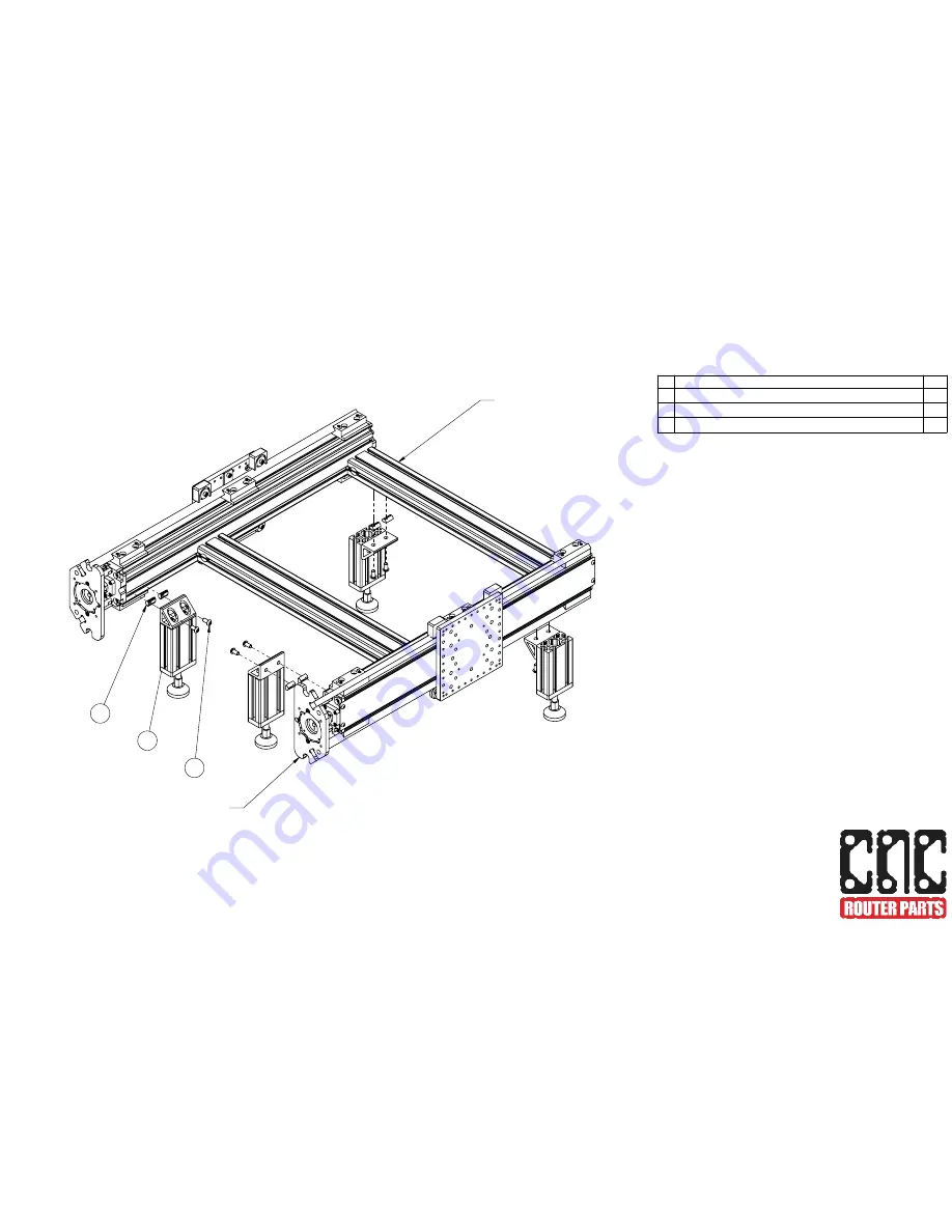 CNC Router Parts CRP600 Benchtop PRO Скачать руководство пользователя страница 4