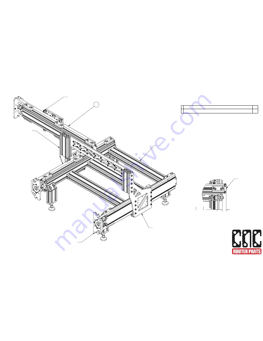 CNC Router Parts CRP600 Benchtop PRO Assembly Instructions Manual Download Page 8