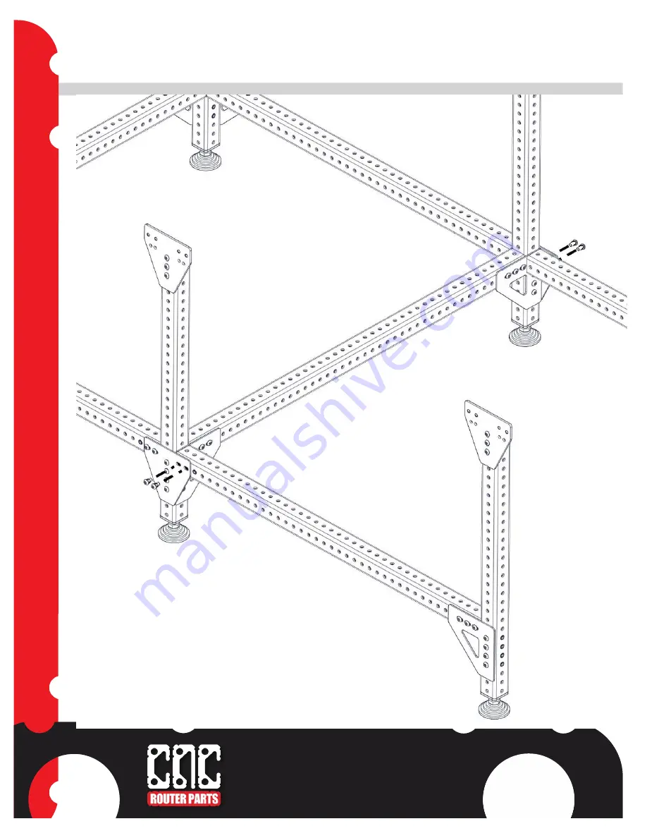 CNC Router Parts PRO4896 Assembly Instructions Manual Download Page 12