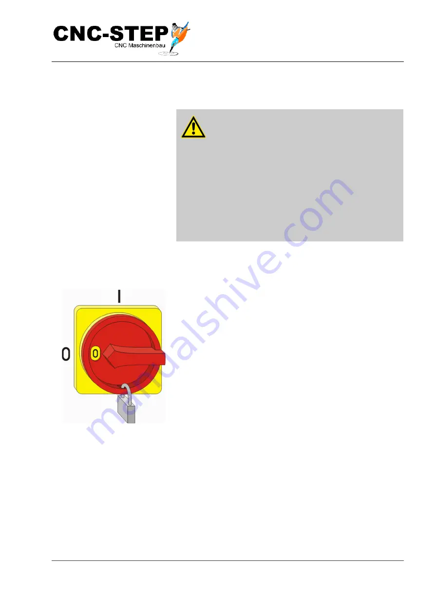 CNC-Step RaptorX-SL1200-S15 Operating Instructions Manual Download Page 30