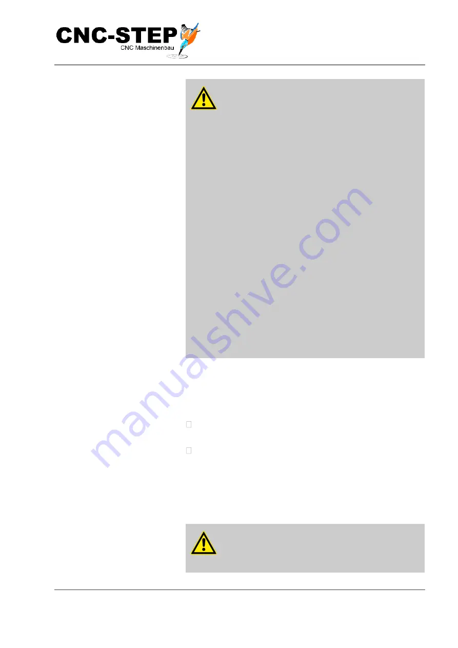 CNC-Step RaptorX-SL1200-S15 Operating Instructions Manual Download Page 80