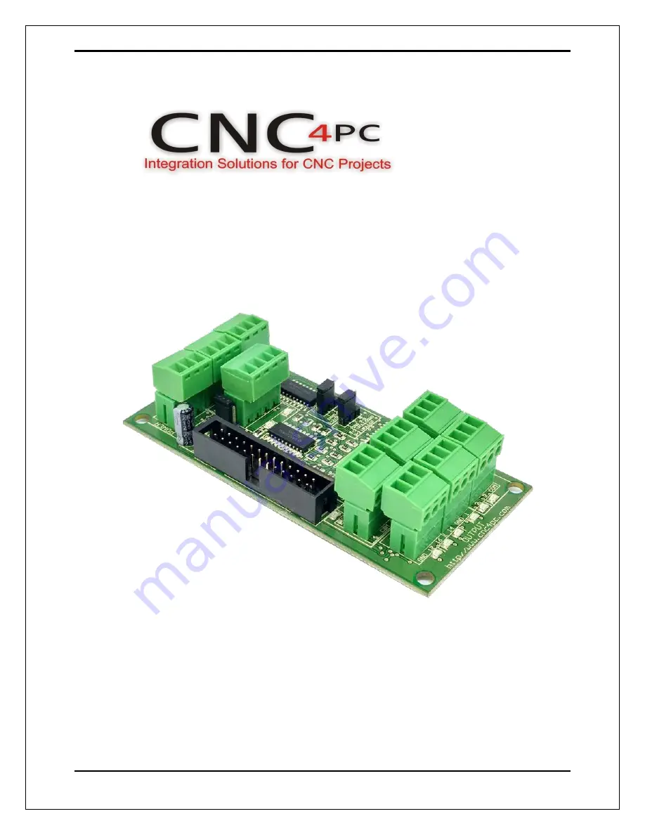 CNC4PC C10D User Manual Download Page 1