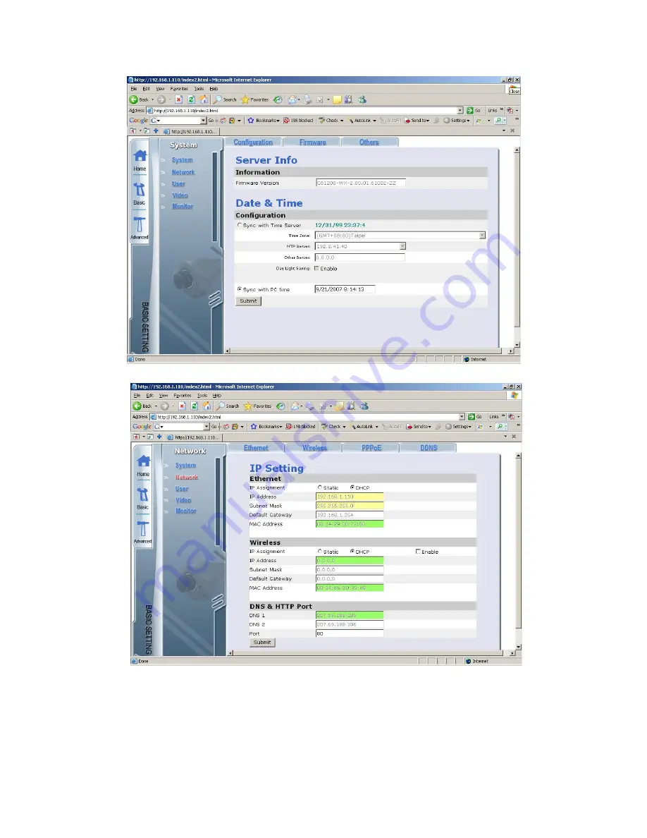 CNET CIC-901L Configuration Download Page 6