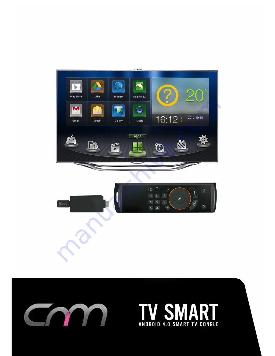 CnM TV Smart User Manual Download Page 1