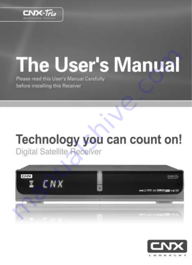 CNX CNX-Trio User Manual Download Page 2