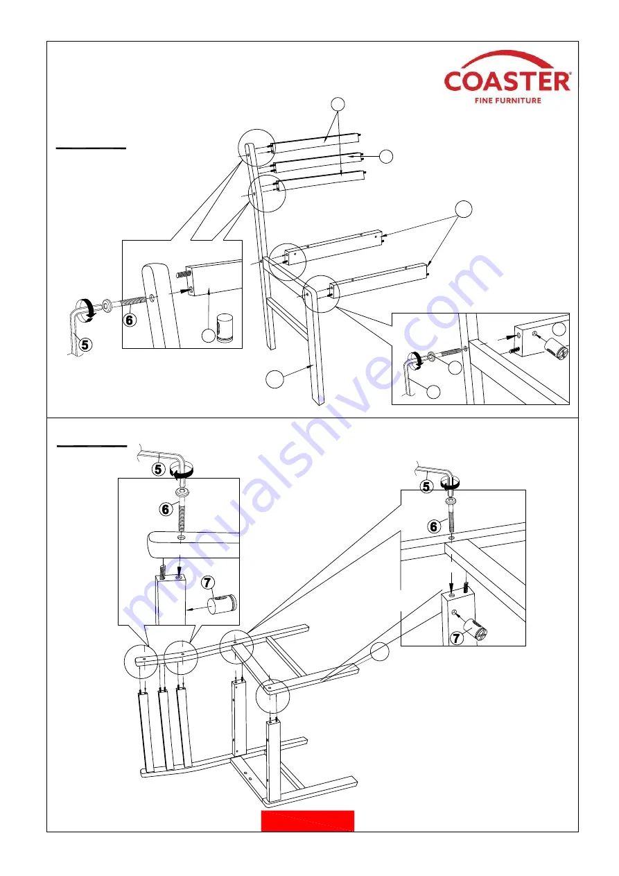 Coaster 130005 Скачать руководство пользователя страница 5