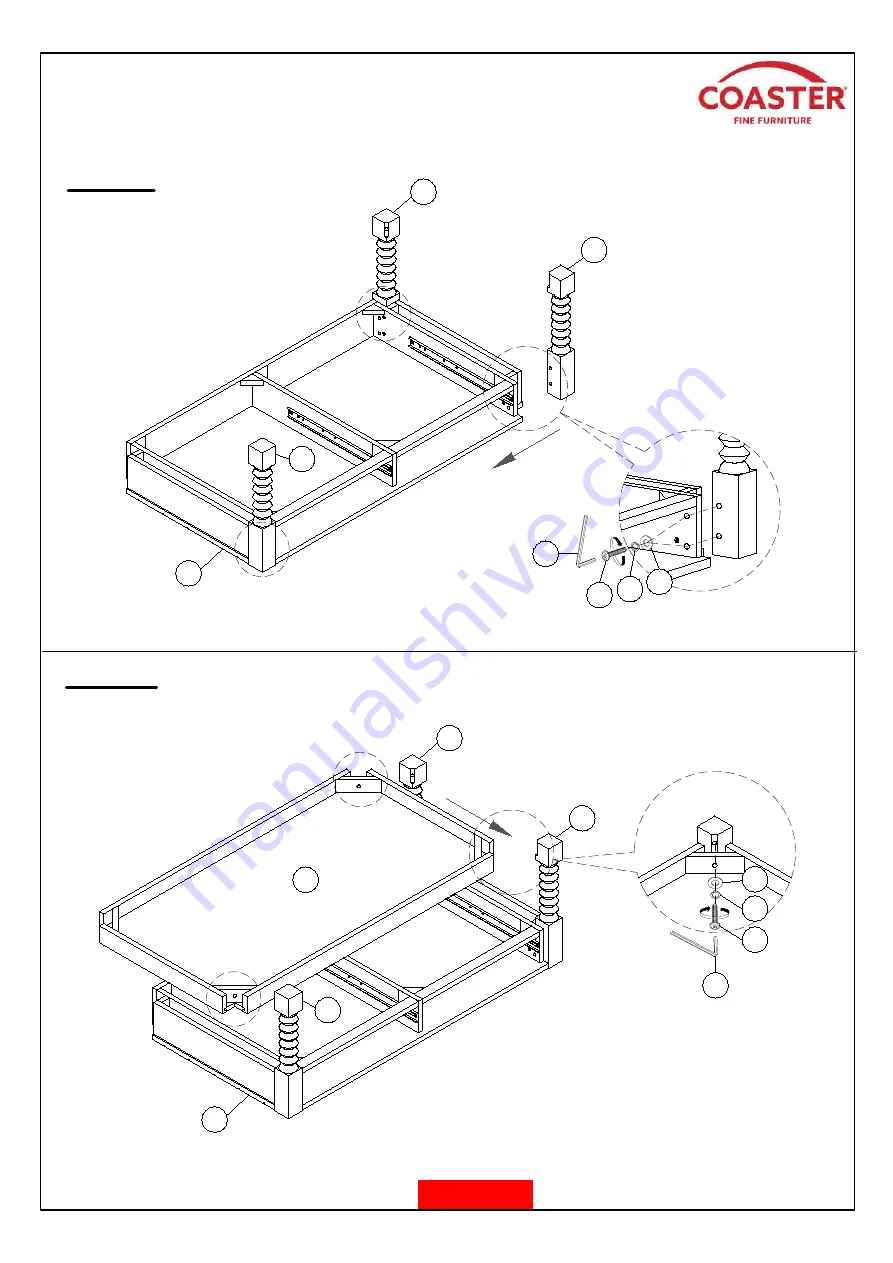 Coaster Christine 722578 Скачать руководство пользователя страница 4