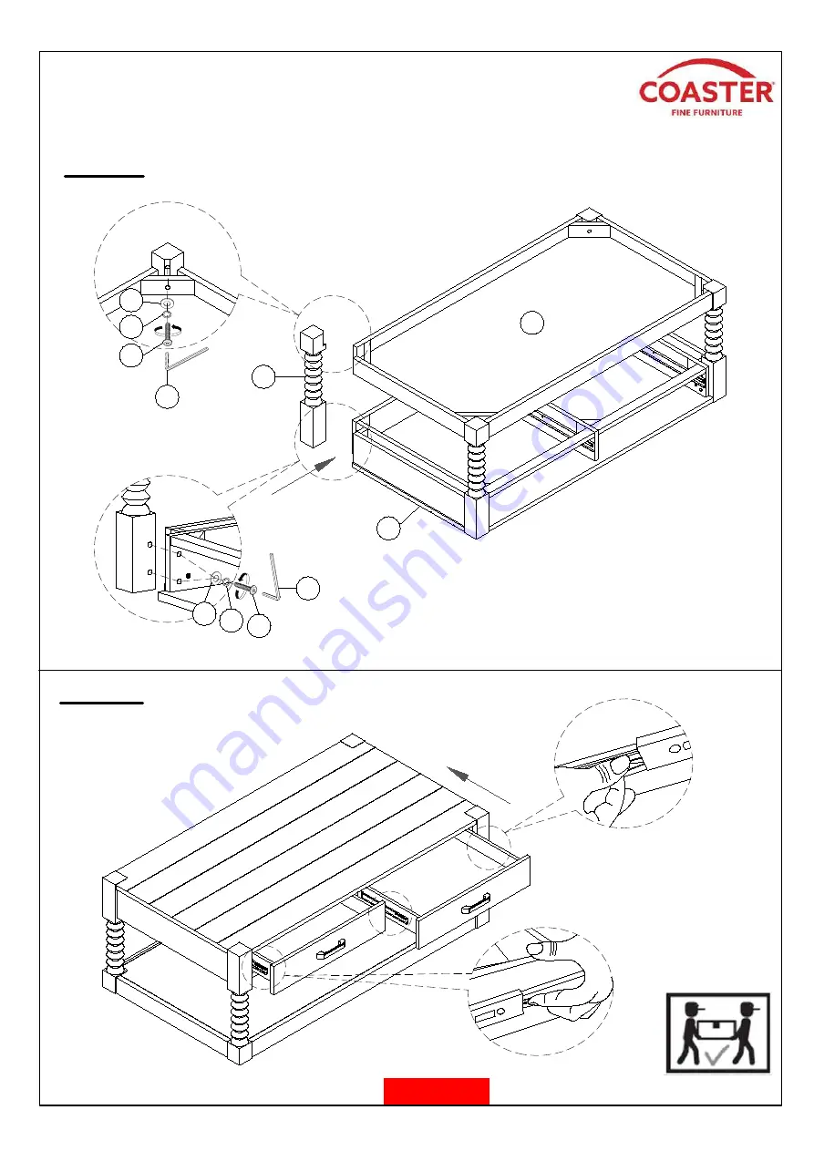 Coaster Christine 722578 Скачать руководство пользователя страница 5