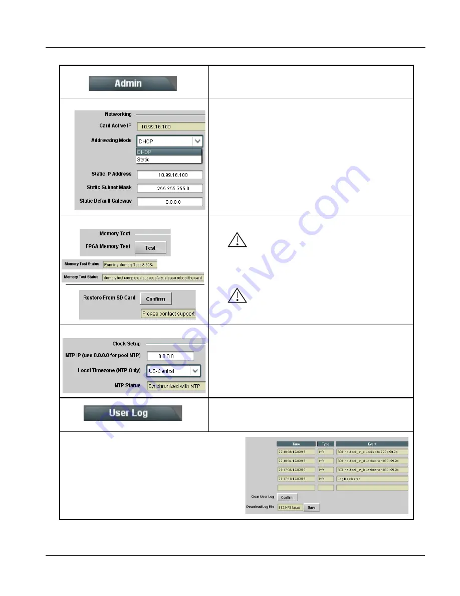 Cobalt Digital Inc 9922-FS Product Manual Download Page 107