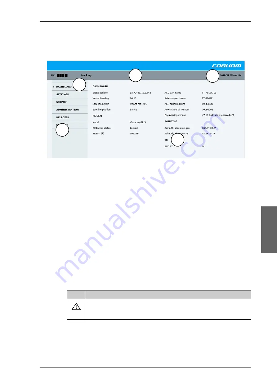 COBHAM 407006D-00500 Installation And Operation Manual Download Page 64